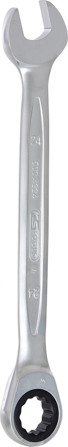 KS Tools 503.4224 GEARplus Ratschenringmaulschlüssel, 24mm, Farbe, 24mm