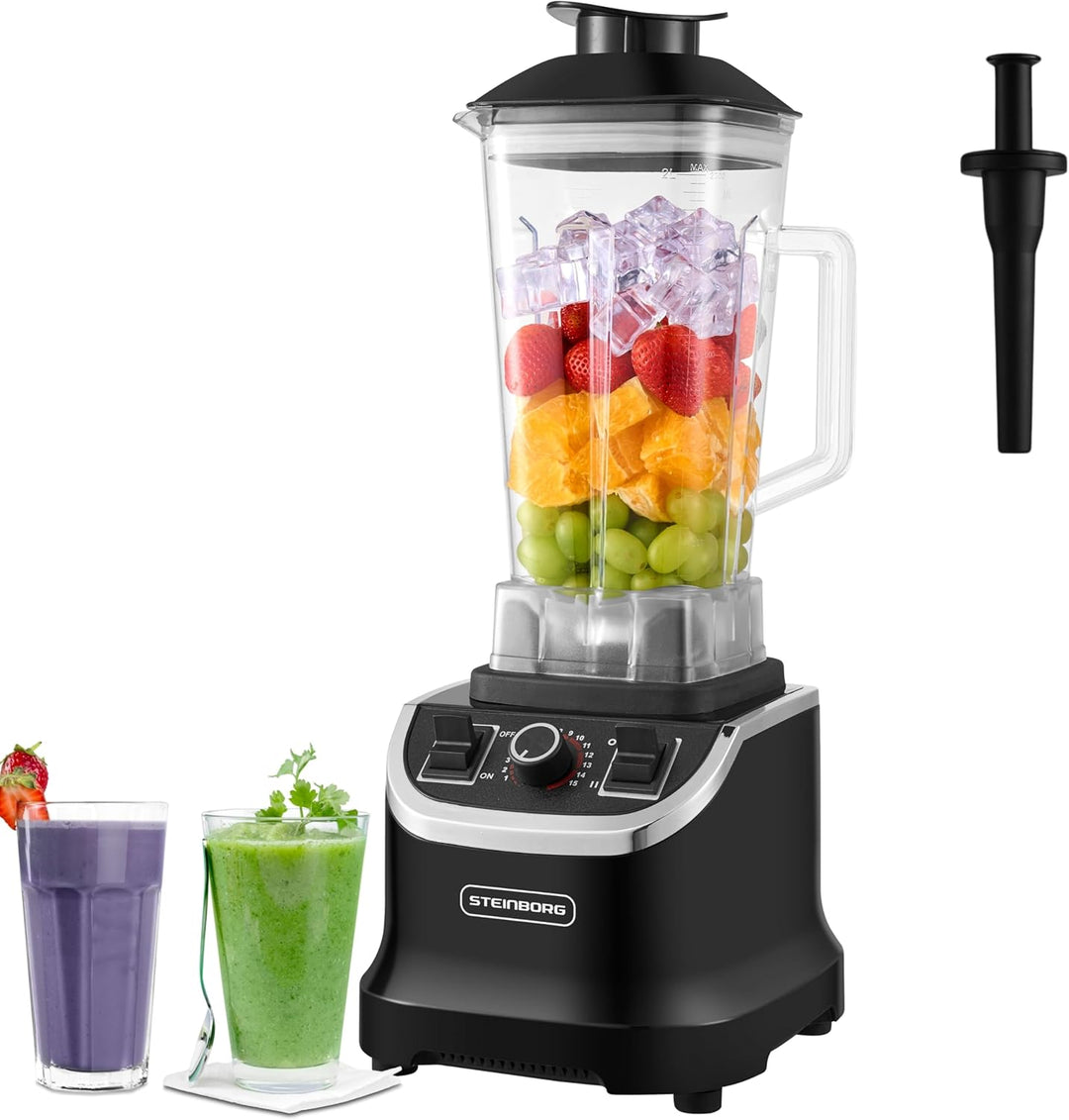Hochleistungsmixer Professioneller Standmixer 2L BPA Frei Smoothie Maker Gastro Universalmixer Power