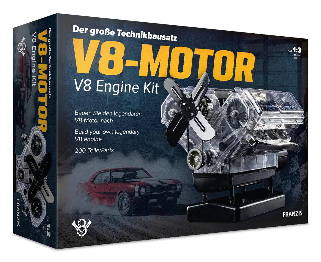 Franzis V8 Engine Kit
