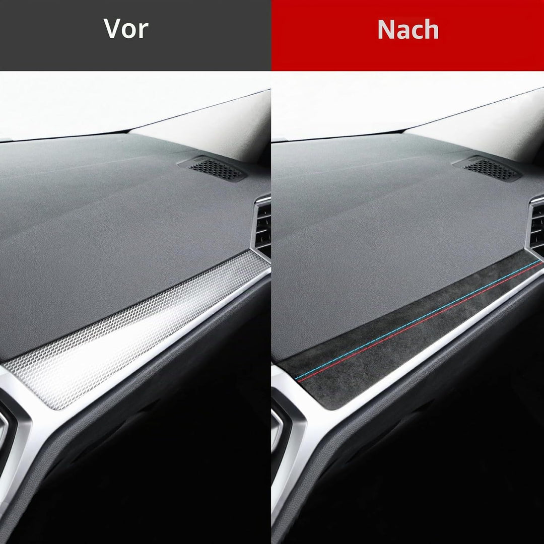BETTERHUMZ Auto Zentralinstrument Armaturenbrett Abdeckung Trim Kompatibel mit BMW G20 G28 G42 G23 3