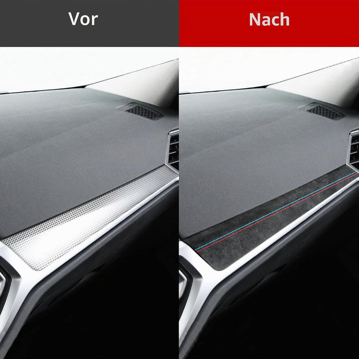 BETTERHUMZ Auto Zentralinstrument Armaturenbrett Abdeckung Trim Kompatibel mit BMW G20 G28 G42 G23 3