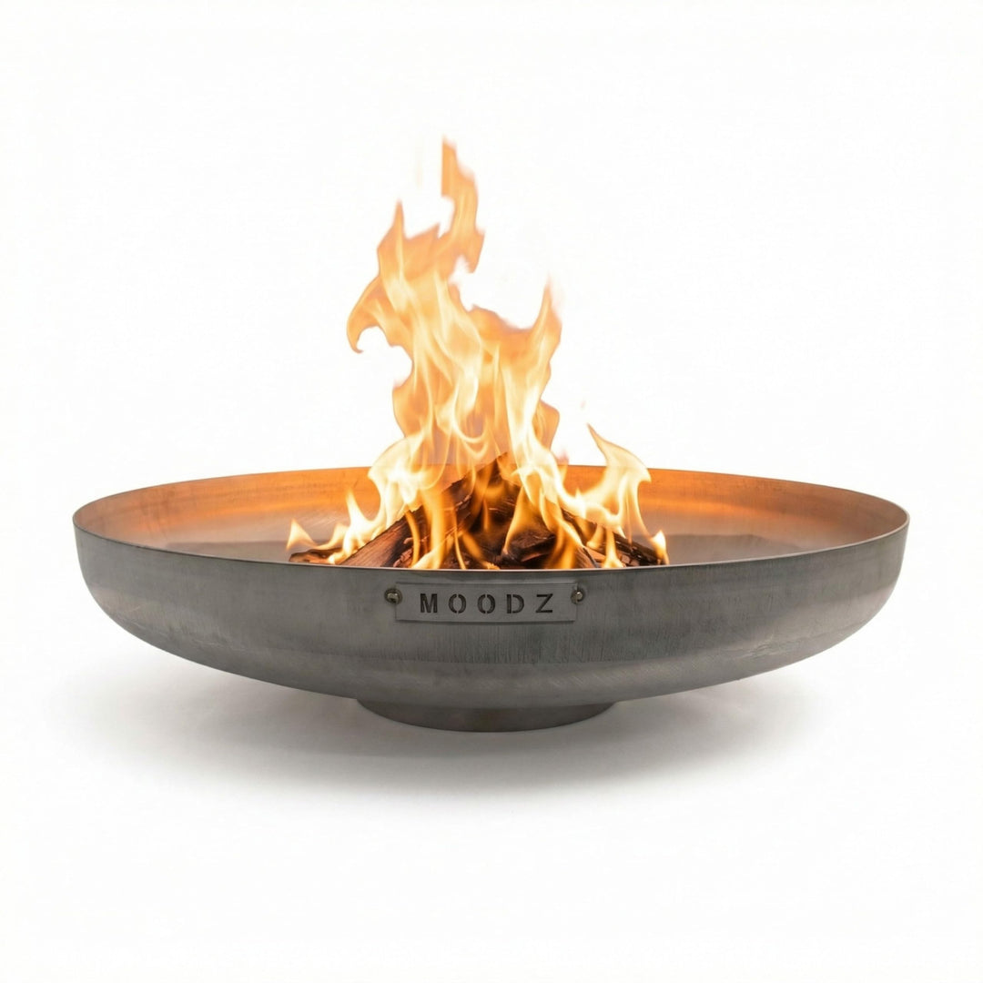 Feuerschale 80 cm Edelstahl - Feuerschalen für den Garten - Feuerstelle Outdoor & Feuertonne - Feuer