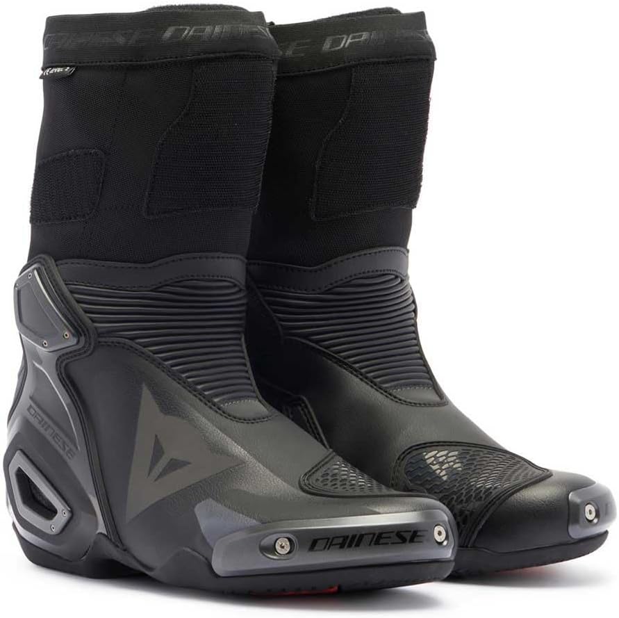 Dainese Motorradstiefel Axial 2 Boots Racing Stiefel, BLACK/BLACK, 39 EU 39 EU Schwarz, 39 EU Schwar