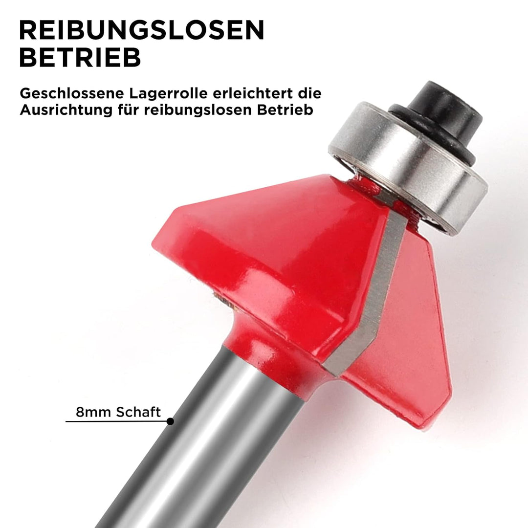 KOWOOD Fräser Set für Oberfräsen (12), 12