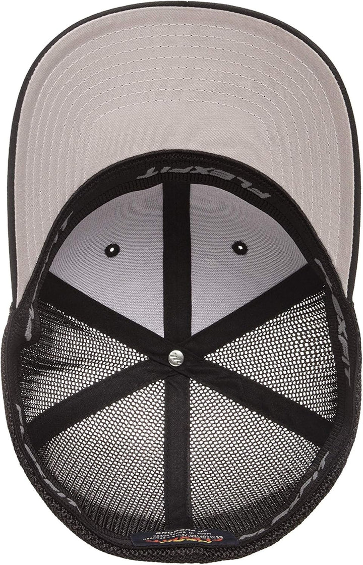 Flexfit Unisex Multicam Trucker Stretch Mesh Cap Kappe Einheitsgrösse Schwarz, Einheitsgrösse Schwar