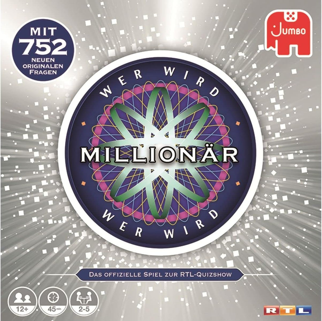 Jumbo Spiele - Wer wird Millionär - die Jubiläumsauflage der berühmten TV-Show als Brettspiel - Gese
