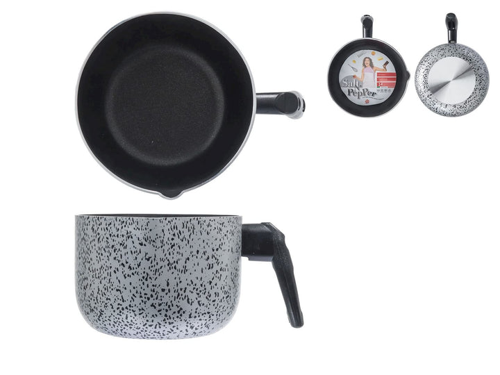Home Salt Peper Antihaft-Milchkocher Salzpfeffer 14 cm Kochtopf, Material, Multicolor 20x14x11 cm Mu
