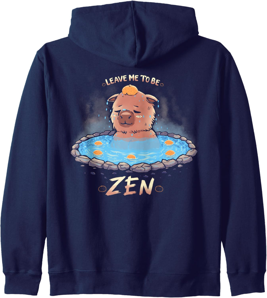 Lass mich Zen Capybara sein - Leave me to be Zen Kapuzenjacke