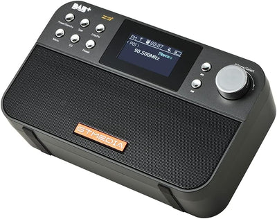 Z3 Dab+ Digitales Radio mit Bluetooth, tragbar digital Radio dab wiederaufladbar kompatibel mit Uhr,