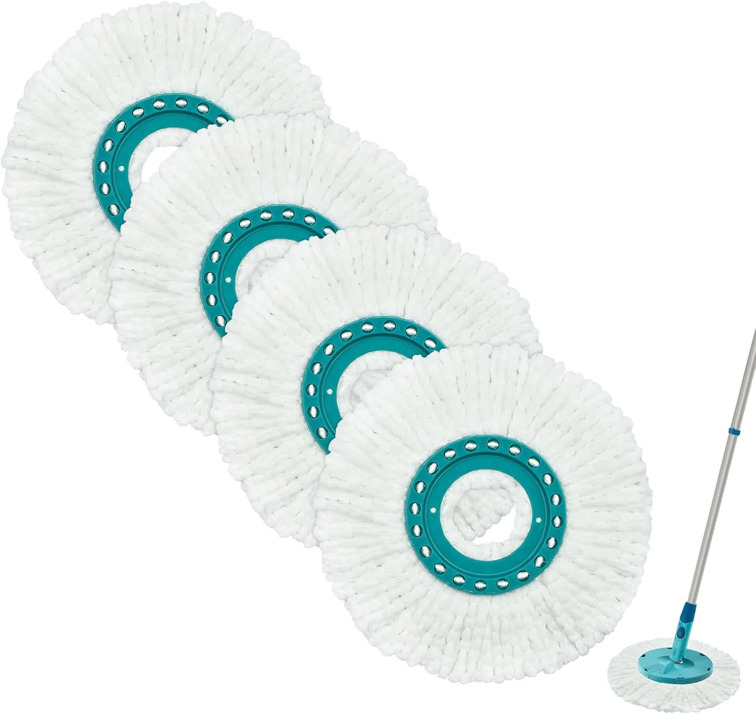 Bodenwischer Ersatzbezug, Wischmopp Bezug Kompatibel Mit Leifheit Clean Twist Disc Mop Ergo Wischmop