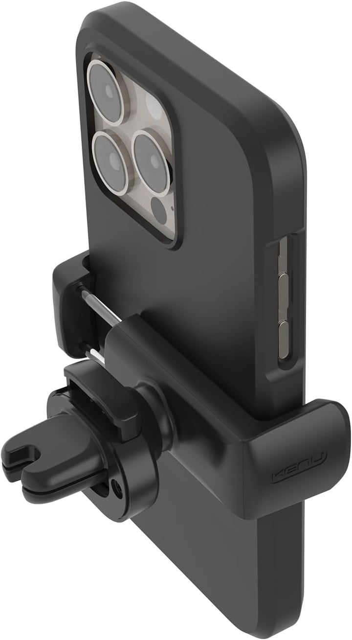 Kenu Airframe Pro Lüftungs Halterung für Smartphones/Phablets (min. 58mm / max. 93mm Breite) - schwa