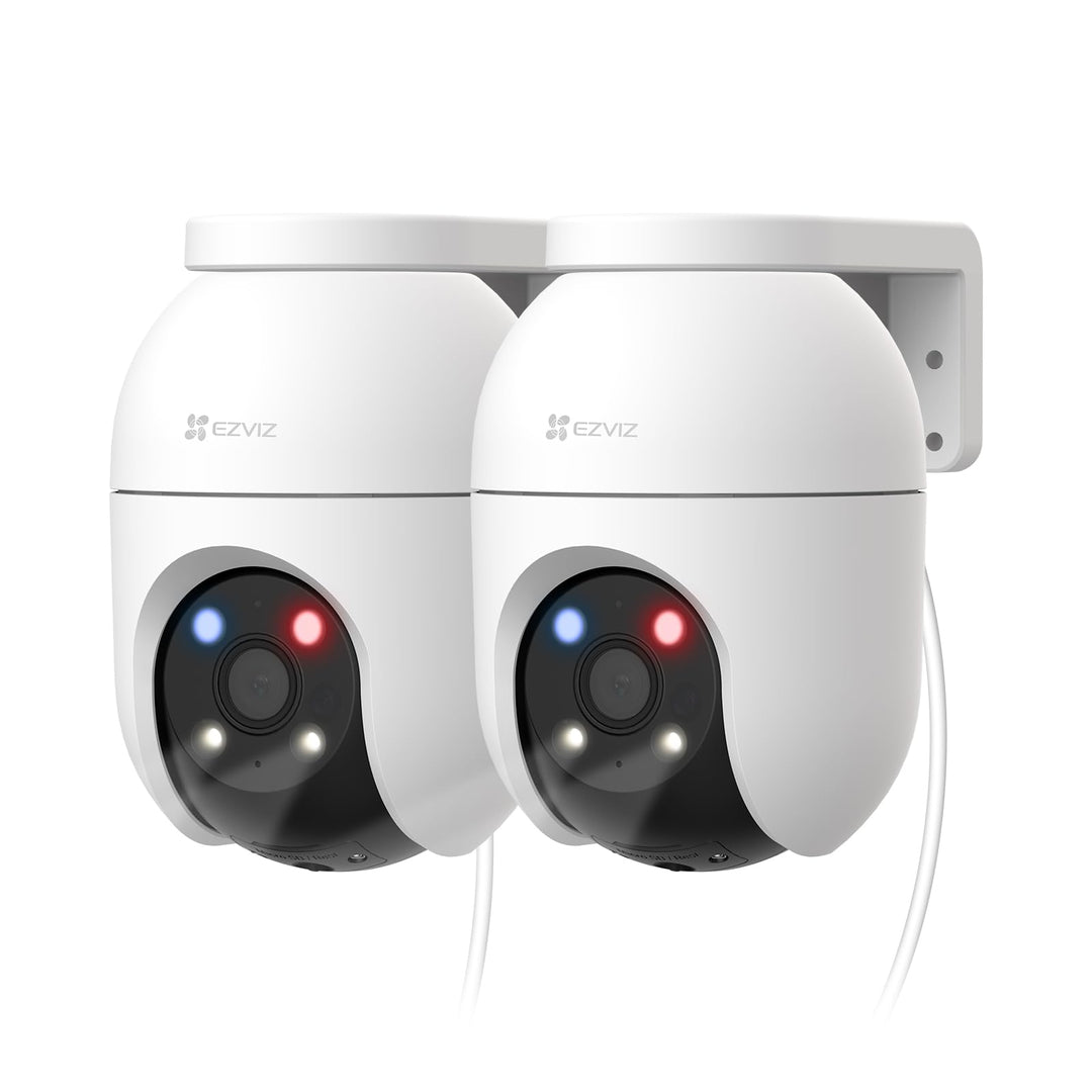 EZVIZ 5MP Pan&amp;Tilt Überwachungskamera Aussen WLAN, 360° PTZ, Personen-/Fahrzeugerkennung, Zwei-Wege-