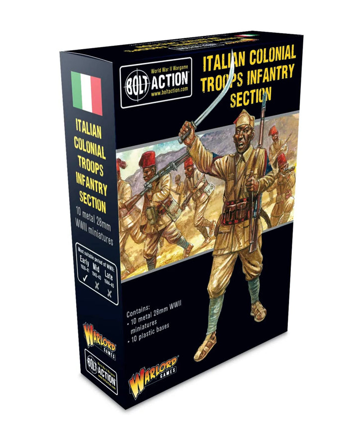 Warlord Games, Italian Colonial Troops Infantry Squad