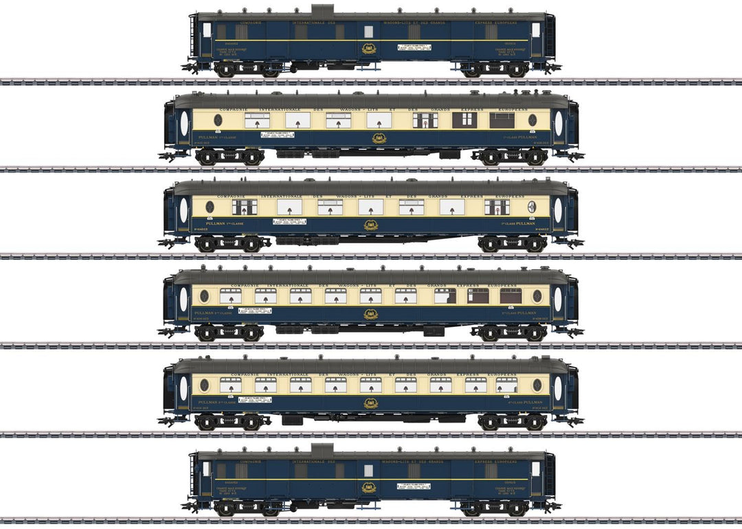 Märklin 42470 H0 Pullmanwagen-Set „Edelweiss“ der CIWL