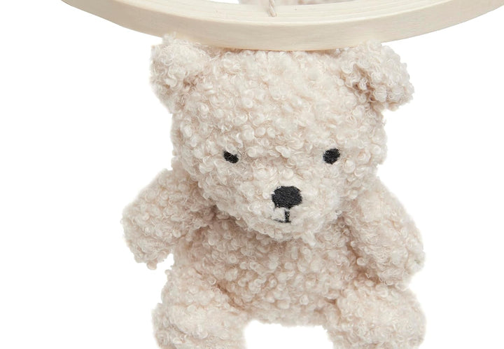 Jollein Mobile - Teddy Bear - Wild Rose/Naturel - Für Mädchen und Jungen - Für Babybett und Kinderbe