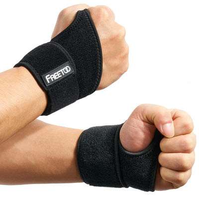 FREETOO 2er-Pack Handgelenk Bandagen, Handgelenkbandage Damen und Herren für Sehnenscheidenentzündun