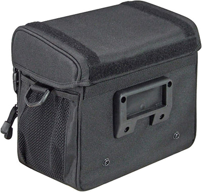 KLICKfix Unisex – Erwachsene klick Fix Allrounder Lenkertasche, Schwarz, one Size Single, Single