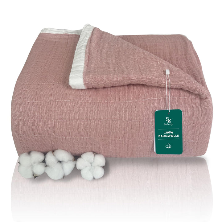 SE SOFTEXLY Kuscheldecke Wohndecke Wendedecke 130x150 cm Wohndecke Sofa,Bettüberwurf Wohndecke Wende