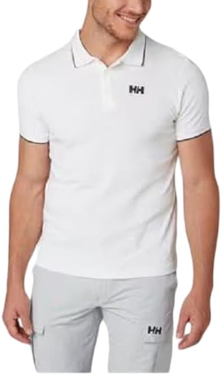 Helly Hansen Men's Kos Polo L 001 Weiss, L 001 Weiss