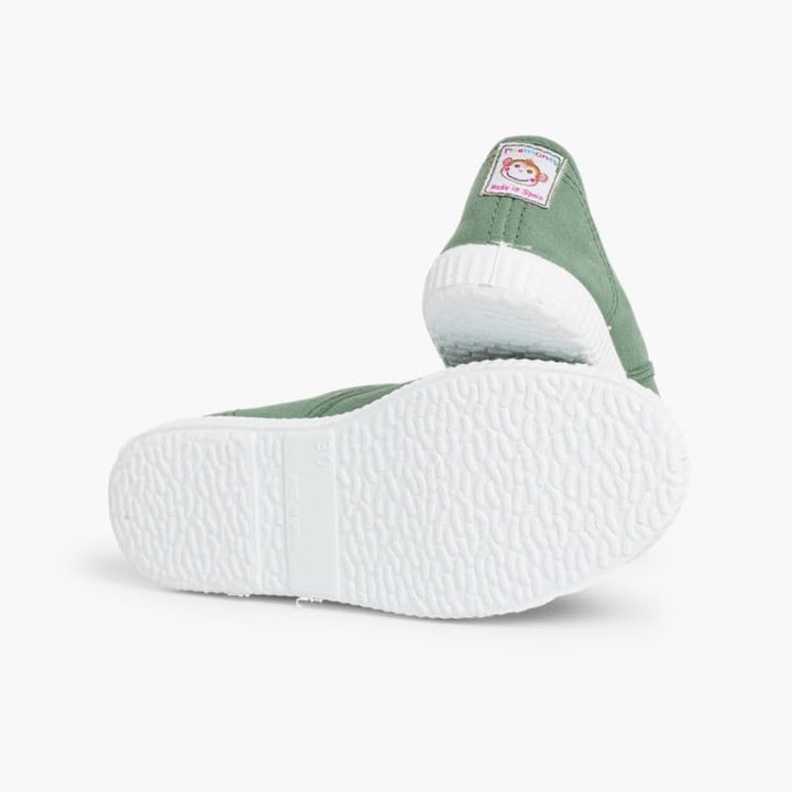 Pisamonas Leinwand-Sneakers Ohne Schnürsenkel Mit Gummispitze Farn 21 EU, Farn 21 EU