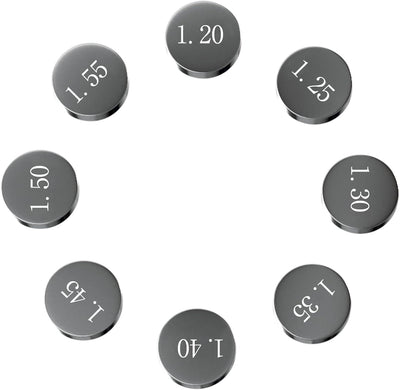 AHL Durchmesser: 9.48mm 4 x 52pcs Ventil Shim Ventile einstellen für Kawasaki VN800B Vulcan 800 Clas