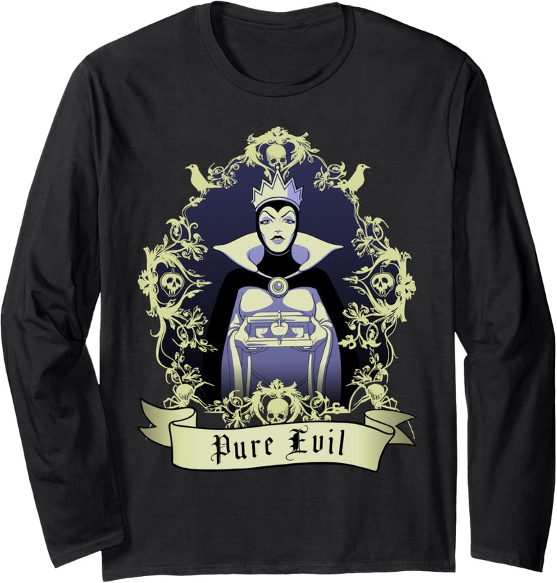 Disney Villains Evil Queen Pure Evil Portrait Langarmshirt