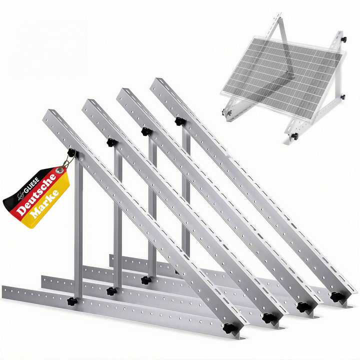 Solarmodul Halterung 45 Zoll,Photovoltaik Universal Solarmodul Halterungen 114CM photovoltaik, Balko