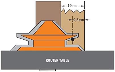 CMT Orange Tools 955.504.11 – Erdbeere Grapevine 45 Grad HM S 12 D 50,8 x 22,2, Grigio/Arancio