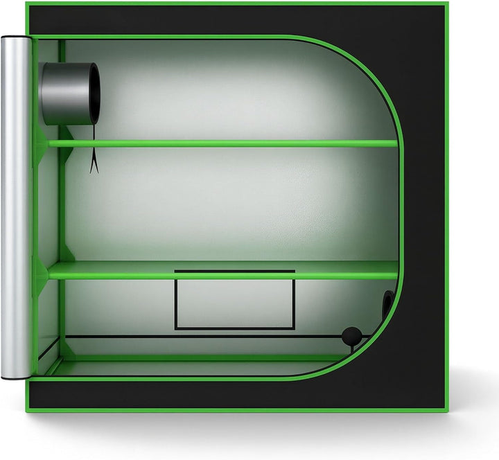 Weedness Dark Box Grow-Box für Indoor-Zucht 120x60x120 cm Propagator - Zuchtzelt Growschrank Growzel