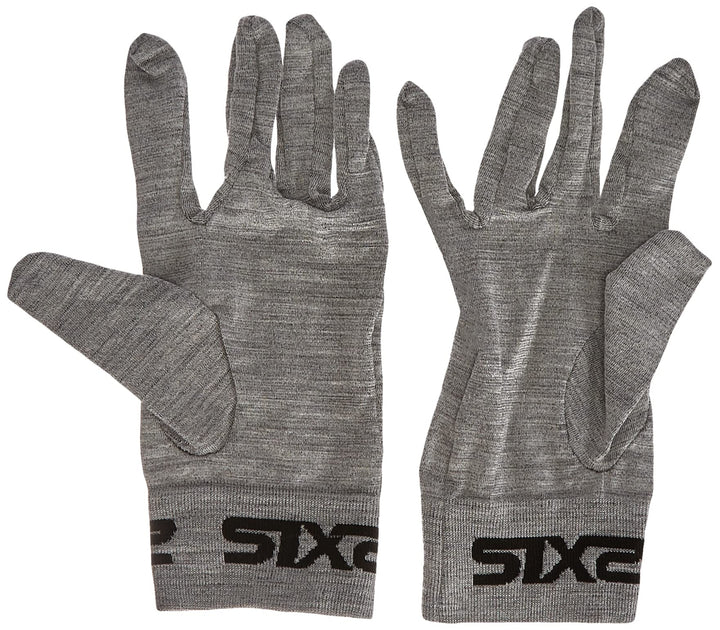 SIXS Unterhandschuhe Glx Merinos, Grau, Grösse L/XL