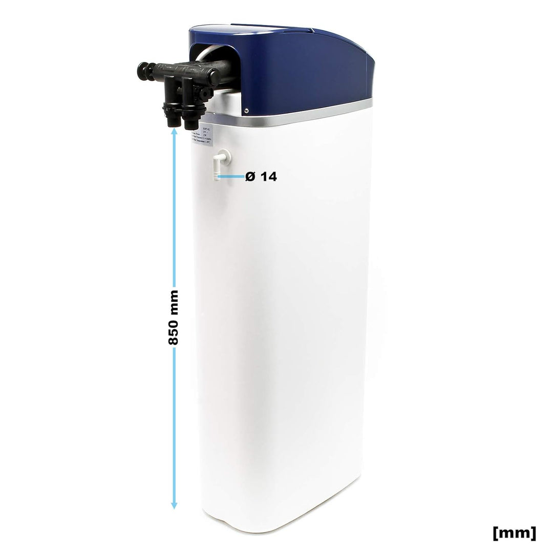 Wiltec SOFT-R2 Wasserenthärtungsanlage, Wasserentkalkung mit 2000 l/h, Entkalkungsanlage mit Ionenta