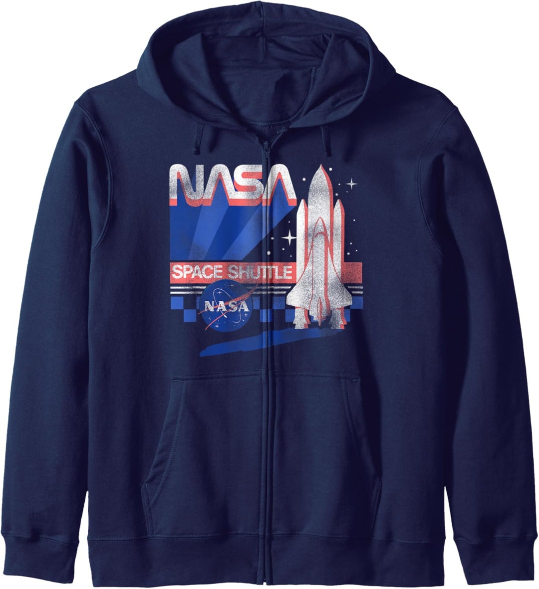 NASA Space Shuttle Retro Kapuzenjacke