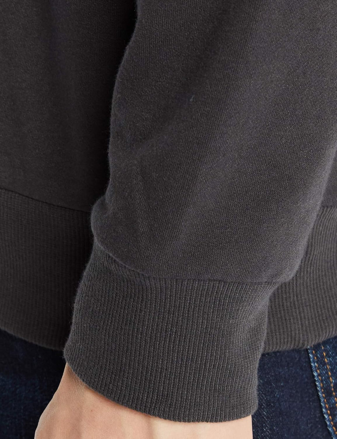 Calvin Klein Herren Sweatshirt ohne Kapuze, Phantom