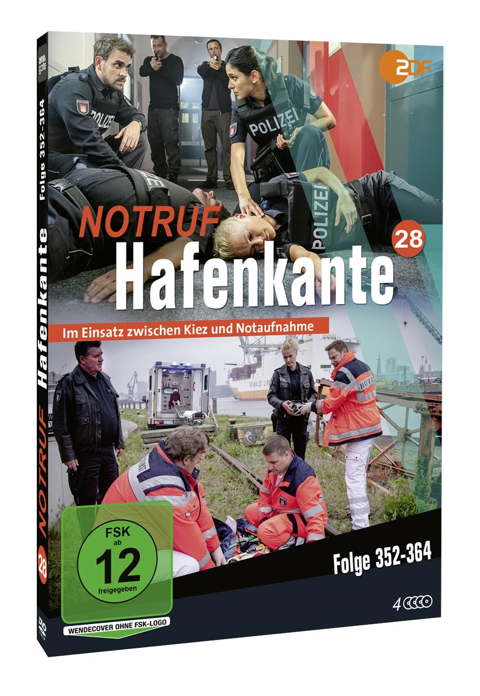 Notruf Hafenkante 28 (Folge 352-364) [4 DVDs], DVD