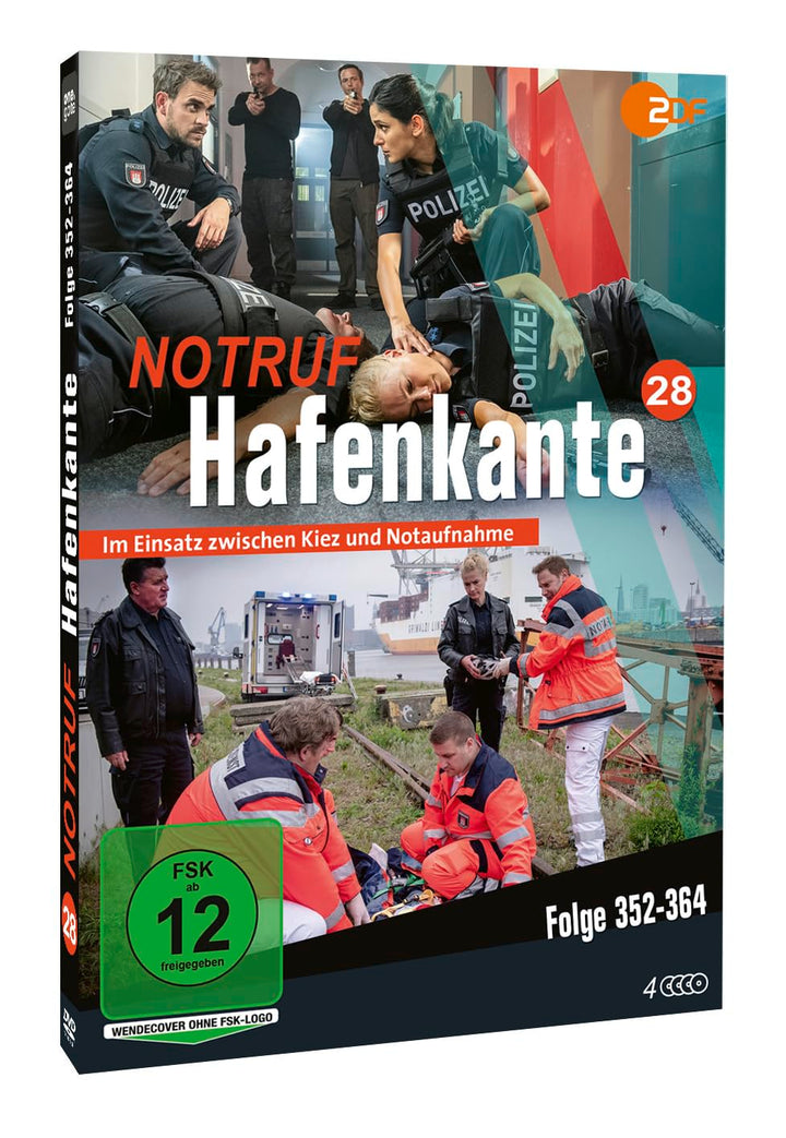 Notruf Hafenkante 28 (Folge 352-364) [4 DVDs], DVD