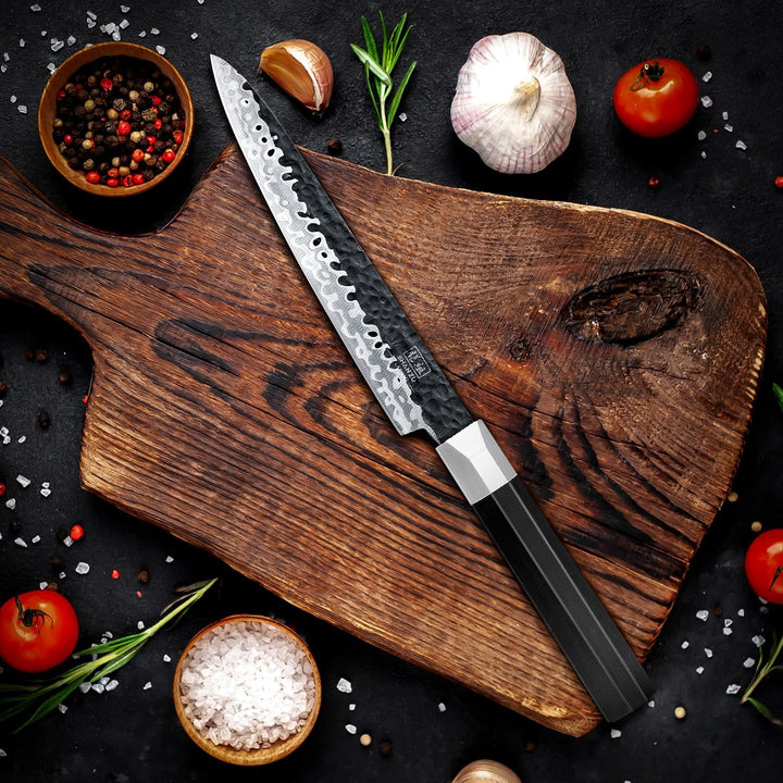 SHAN ZU Japanisches Kochmesser 15cm Allzweckmesser, 15cm Allzweckmesser