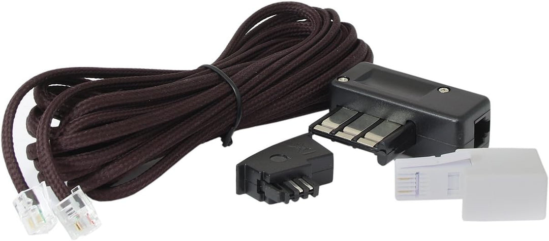 Opis 1921 Cable - Modell B - Retro Telefon/Altes Telefon mit Wählscheibe/Festnetztelefon Retro/Antik
