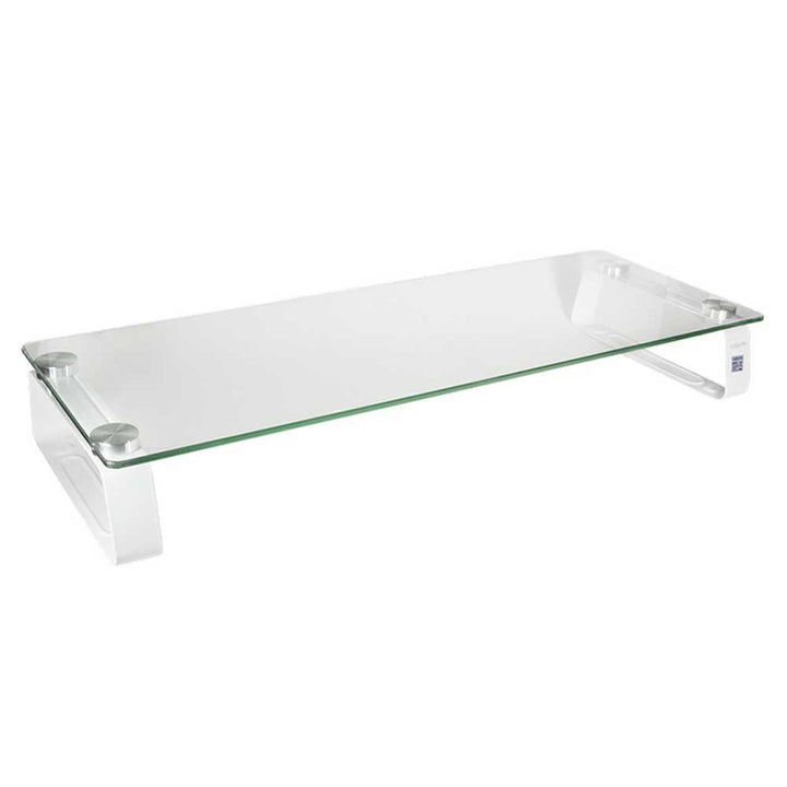 LogiLink TV- Monitorerh?hung aus Glas (Dicke: 5mm), max. Belastung 20kg, h?henverstellbar, L?nge = 5
