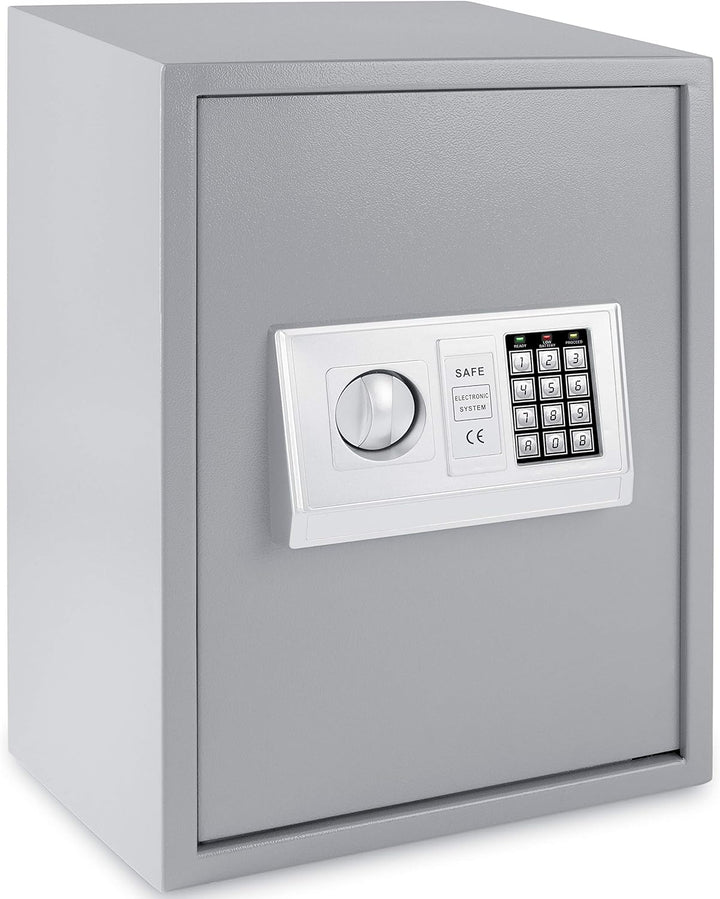 KESSER® Elektr. Tresor | 50x35x34,5 XXL | Türstärke 4mm | Elektronischer Safe | Doppelbolzenverriege