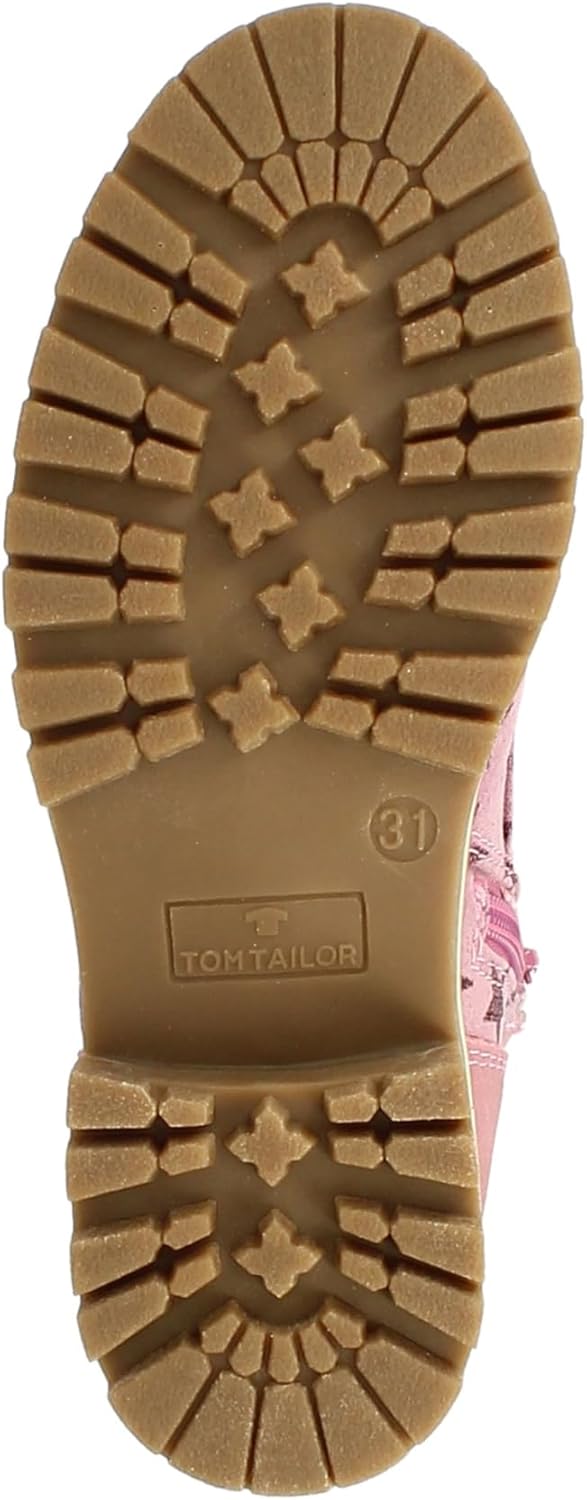 TOM TAILOR Mädchen 4270814 Halblange Stiefel 35 EU Old Rose, 35 EU Old Rose