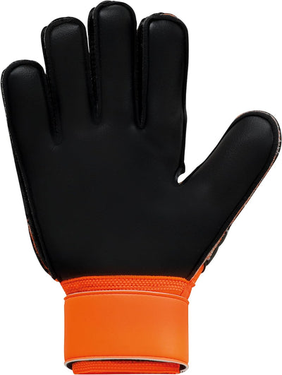 uhlsport Unisex Jugend Soft Resist+ Flex Frame Fussball Torwarthandschuhe 7.5 fluo orange/schwarz/we