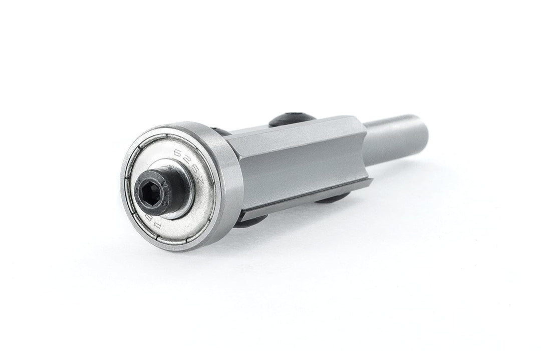 ENT 20298 Wendemesser Bündigfräser HW mit Kugellager, Schaft (S) 8 mm, Durchmesser (D) 19 mm, NL 40