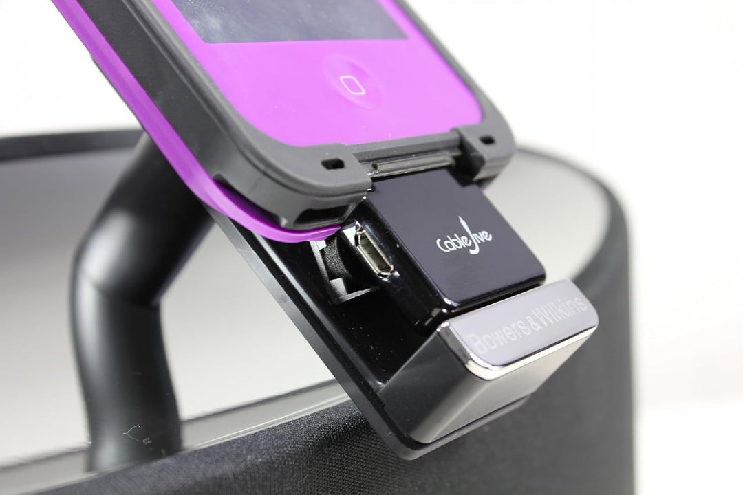 CableJive dockStubz +, Dock Ladeadapter, Schwarz