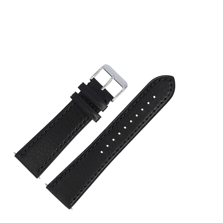 Victorinox Uhrenarmband 23mm Leder Schwarz - 004972