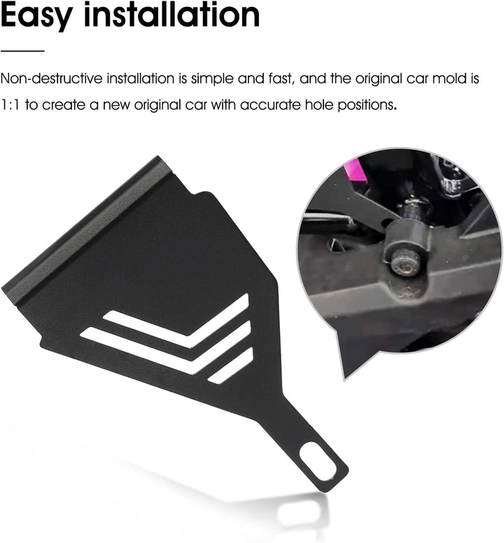 MOLONG Motorrad-Ölkühlerbehälterschutz für 390 Adventure 2020 2021 2022