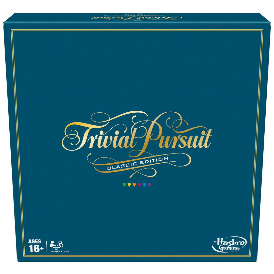 Hasbro Gaming C1940 - Trivial Pursuit Spiel, Classic Edition (englisch) Vereinigtes Königreich Multi