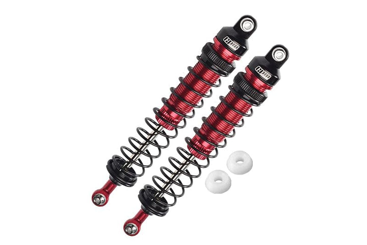GPM Aluminium 6061-T6 Rear Adjustable Spring Dampers (122mm) for Losi 1/10 Rock Rey 4WD Rock Racer L