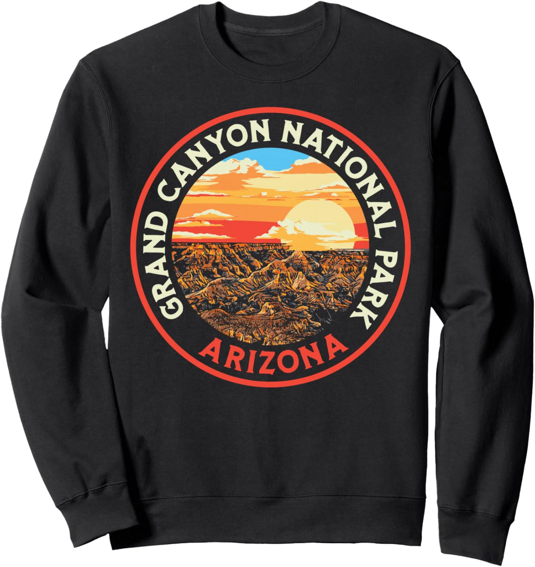 Vintage Grand Canyon National Park Retro 80s Graphic Sweatshirt