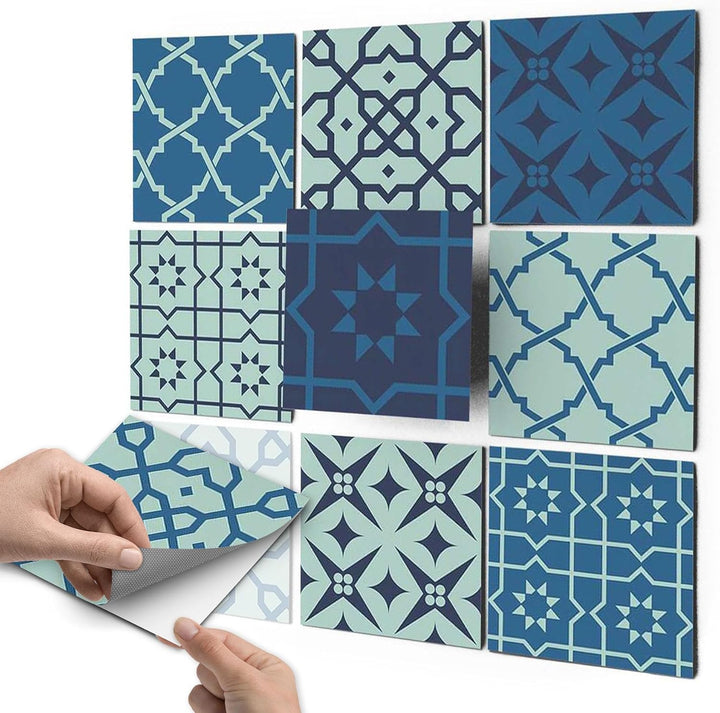 Fliesenmosaik Dekoaufkleber Fliesen - CREATISTO Fliesensticker I Fliesen Klebefolie Folie Sticker Au