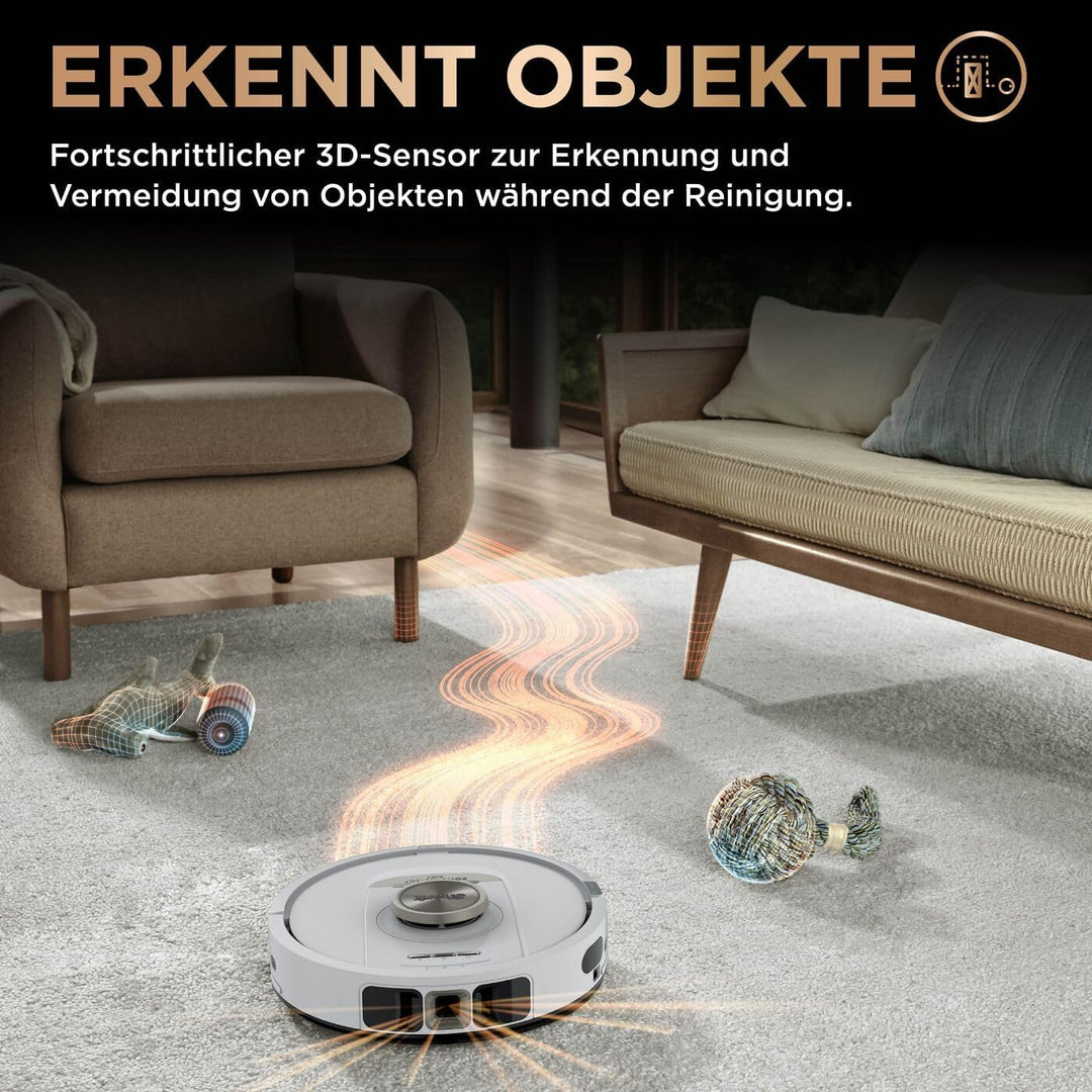 Shark PowerDetect 2-in-1-Saug- & Wischroboter, NeverTouch Pro 60 Tage, Selbst-Entleerung, Befüllung